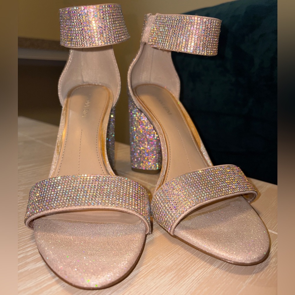 Gianni Bini Ronilynn Bling Jewel Embellished Heel